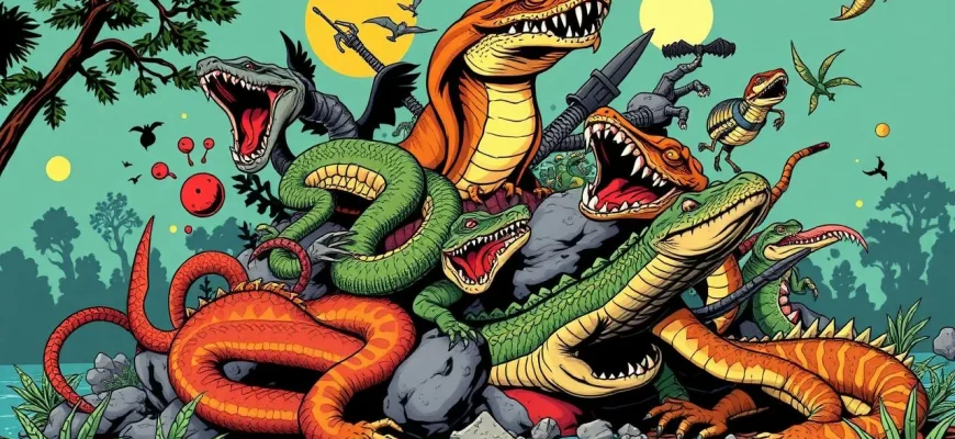 Film horror con rettili: una selezione da brivido