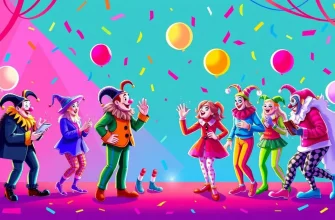 Commedie Italiane con Costumi di Carnevale