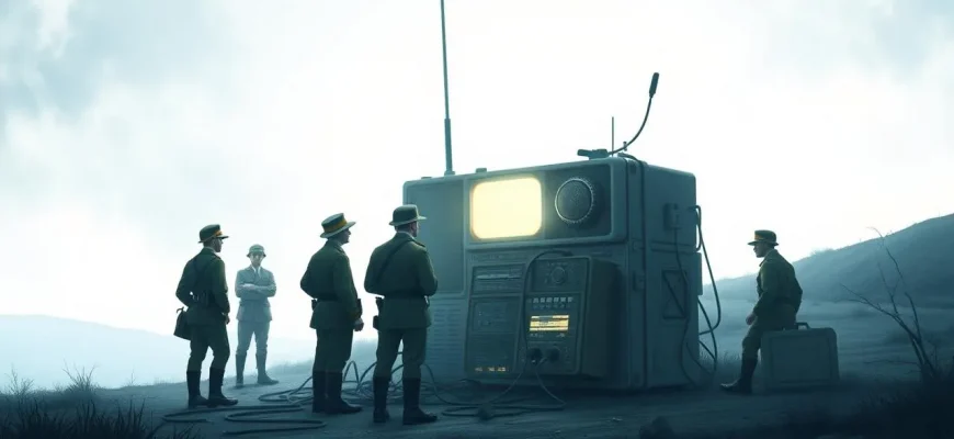 Film di guerra su radiotelegrafisti in azione dietro le linee nemiche