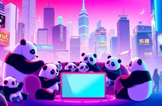 Film di famiglia sui panda