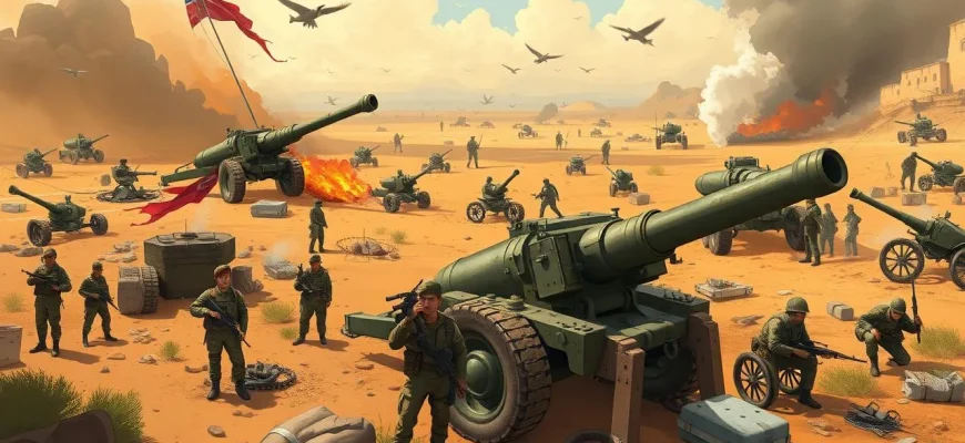 Film di guerra su artiglieria Film di guerra su artiglieria