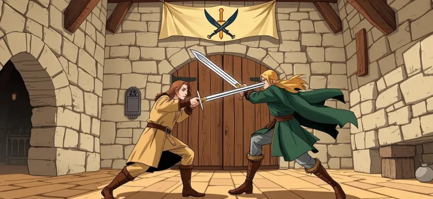 Film di combattimento con spade