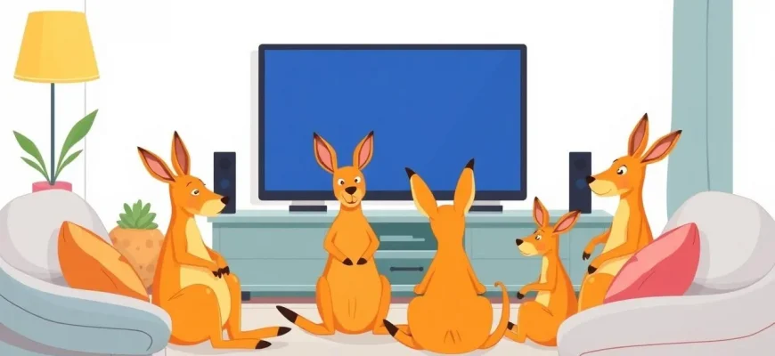 Film di famiglia sui canguri