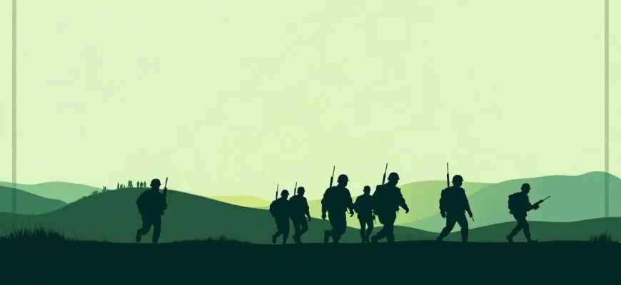 Film di guerra sulla topografia