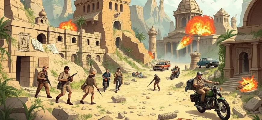 Film d’azione con archeologi: Avventura e Mistero