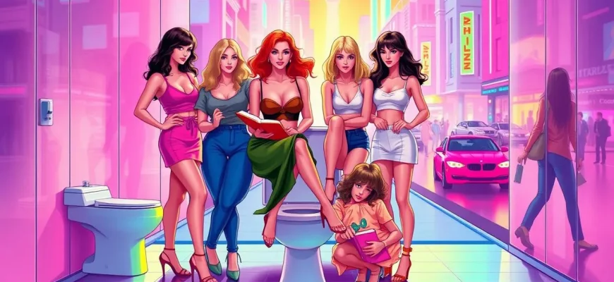 Film con scene di donne che fanno pipì