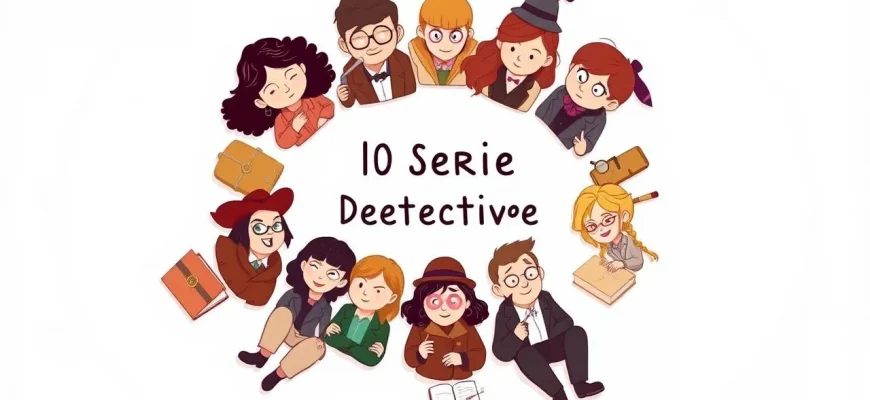 10 Serie Detective Leggere per Rilassarsi