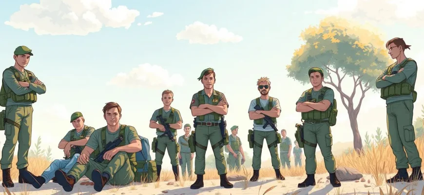 Film di guerra sulla riabilitazione delle forze speciali