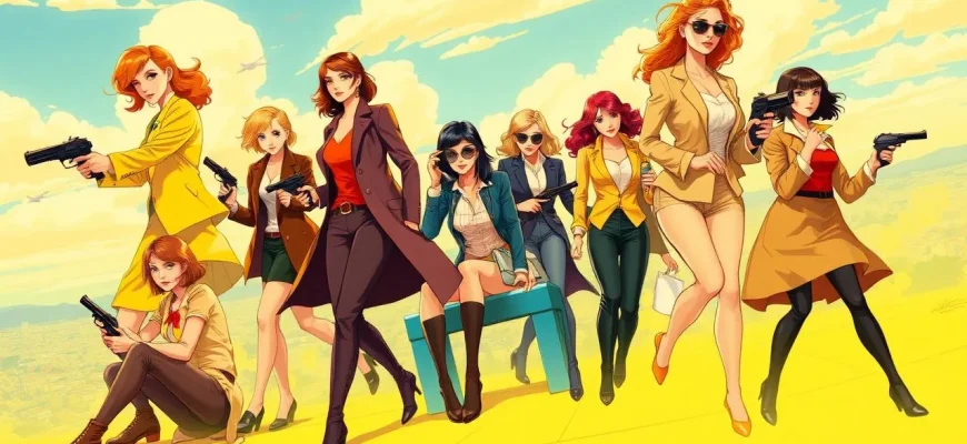 Film Gialli con Donne Guerriere