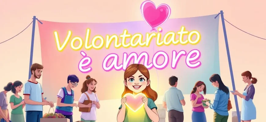 Film di famiglia sui volontari