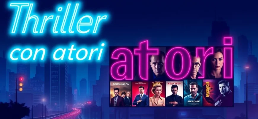 Thriller con attori: 10 film da non perdere