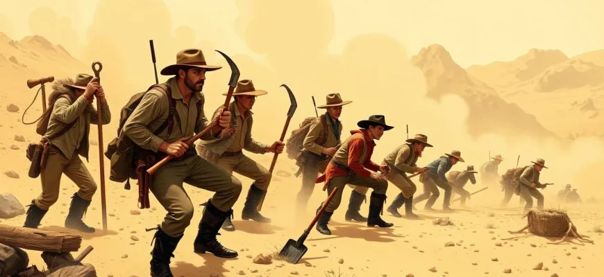 Film d’azione sulla febbre dell’oro