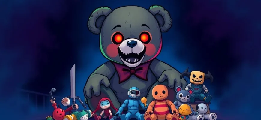 Film horror con giocattoli animati