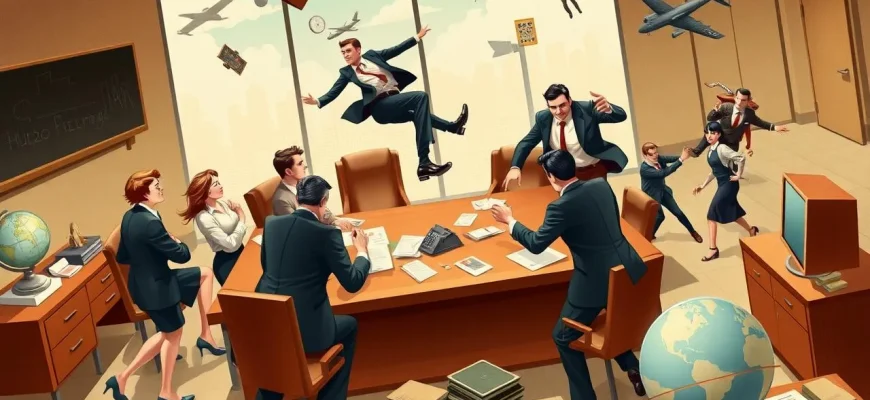 Film d’azione su partner d’affari Film d’azione su partner d’affari