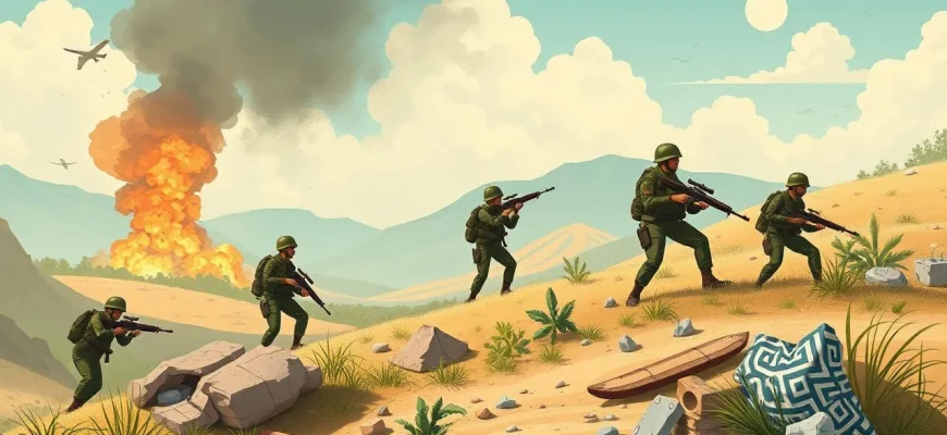 Film di guerra su incursioni di confine Film di guerra su incursioni di confine