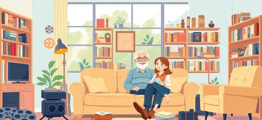 Film Detective con Nonno e Nipote