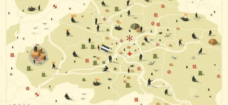 Film di guerra sulle mappe Film di guerra sulle mappe