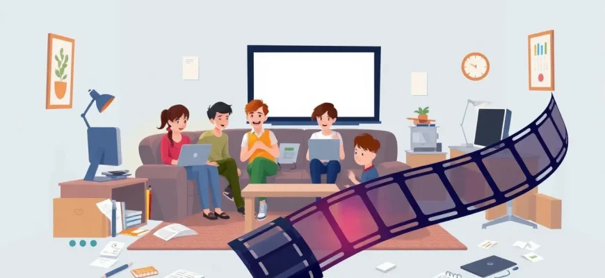 Film per famiglie sul lavoro in ufficio