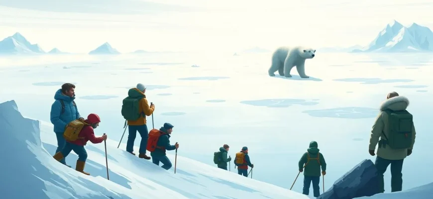 Film di avventure al Polo Nord