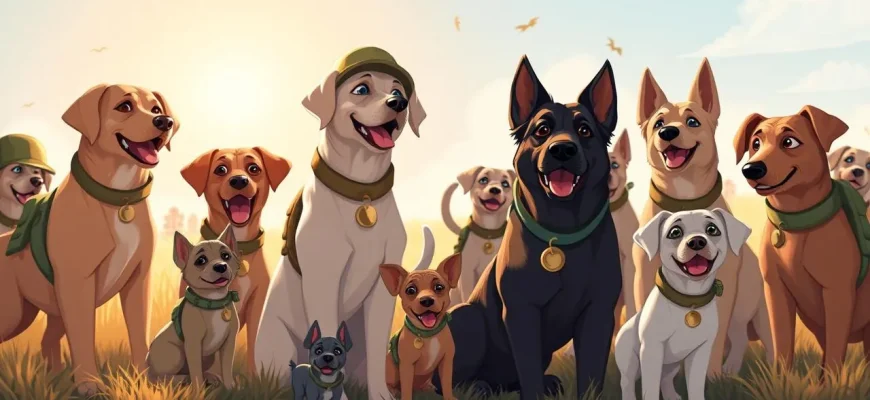 Film di guerra con cani esploratori Film di guerra con cani esploratori