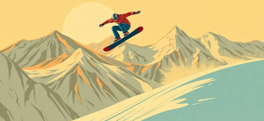 Film d’azione sullo snowboard: Adrenalina sulla neve