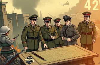 Film d’azione con ufficiali militari