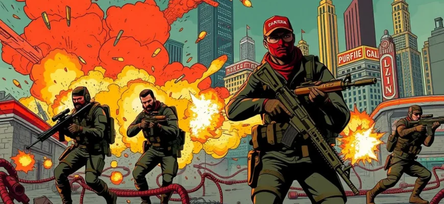 Film d’azione con mercenari moderni