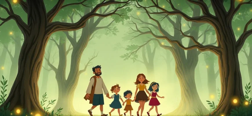 Film per famiglie nel bosco