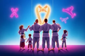 Film di famiglia sul karate