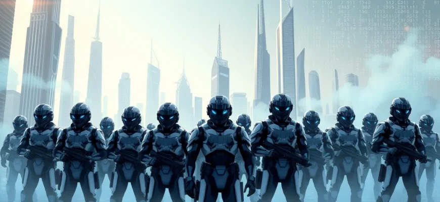 Film di guerra sui cyber-soldati