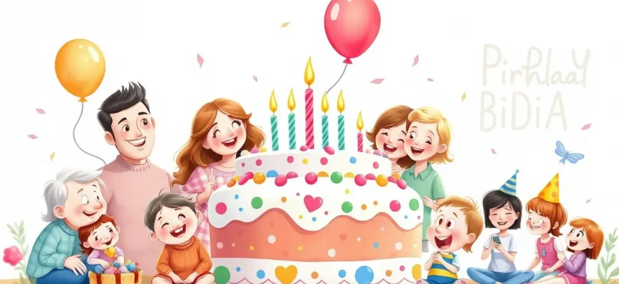 Film di famiglia sui compleanni