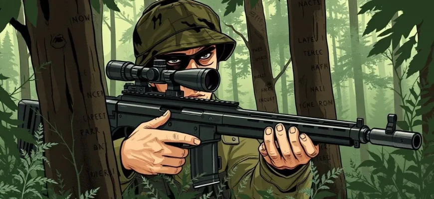 Film di guerra su scuole di cecchini