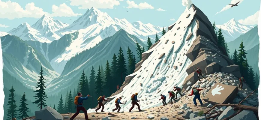 Film su valanghe in montagna