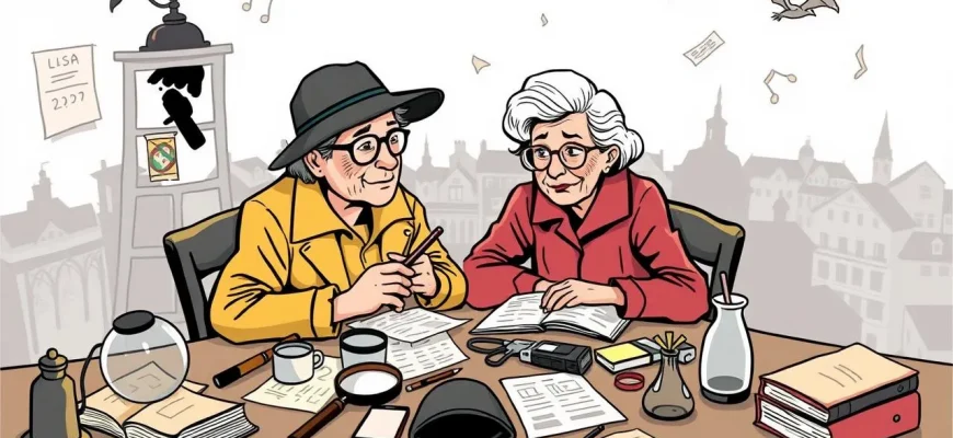 Film Detective con Nonna e Nipote