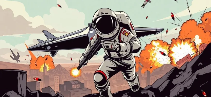 Film d’azione con astronauti