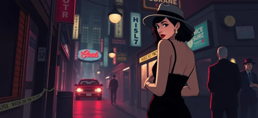 Film Noir con Prostitute: Intrigo e Mistero