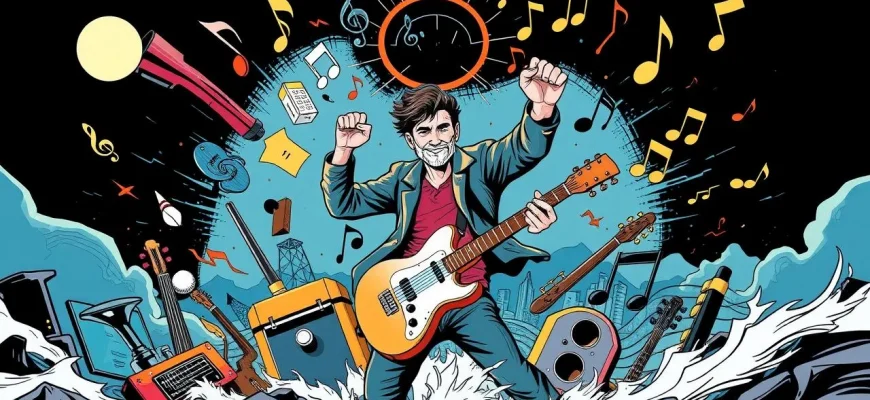 Film d’azione con insegnanti di musica