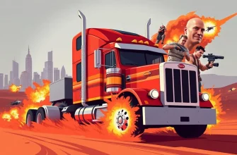Film d’azione con camion Film d’azione con camion