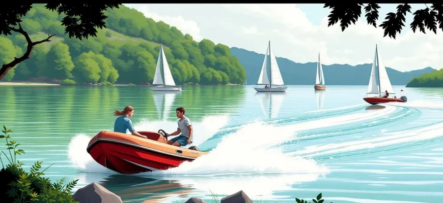 Film d’azione sul lago Film d’azione sul lago