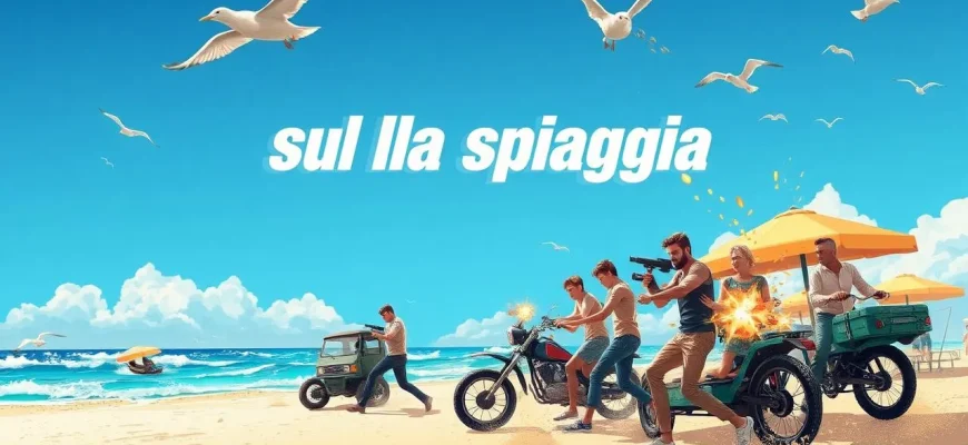 Film d’azione sulla spiaggia: Adrenalina e sabbia